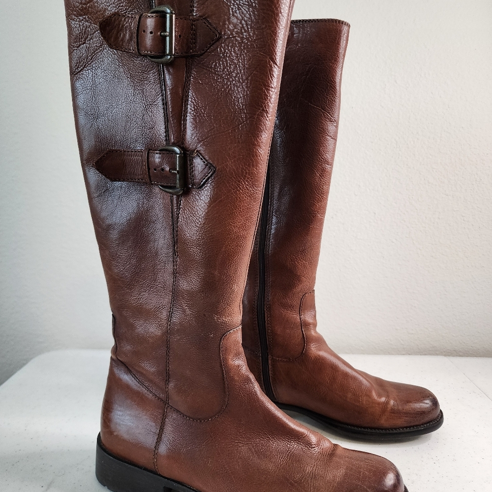 Clarks Mullin Spice Tan Leather 8M